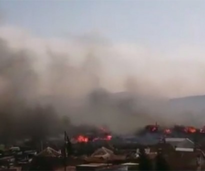Более 100 домов охвачены огнем в Хакасии
