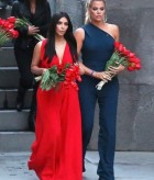 Kim and Khloé Kardashian Have a Jumpsuit Moment in Armenia: Their Style and Beauty Breakdown