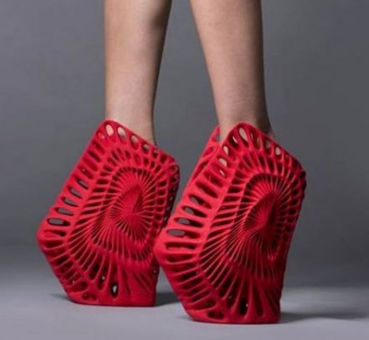 С монитора на ноги: серия умопомрачительных туфель напечатанных на 3D-принтере