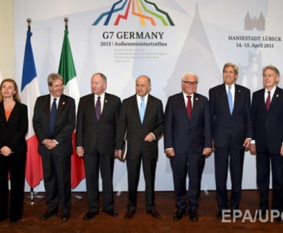 Главы МИД стран G7 назвали условия отмены санкций против России