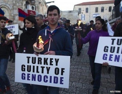 Armenia marks centenary of 'mass killings' by Ottoman Turks