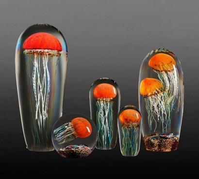 Стеклянные медузы Ричарда Сатавы
