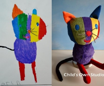 Խաղալիքներ` երեխաների ստեղծած նկարներից