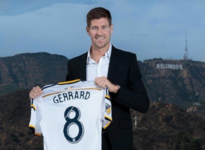 Steven Gerrard had a "couple nice opportunities around Europe" before deciding to join LA Galaxy
