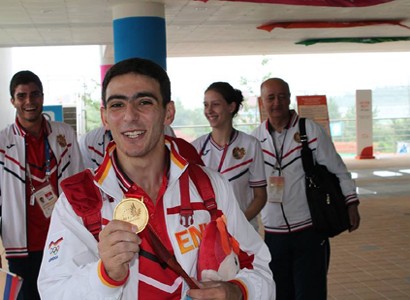 Արթուր Թովմասյանը՝ Ուսանողական խաղերի ոսկե մեդալակիր