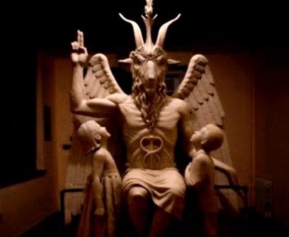В США сатанисты поставили памятник дьяволу