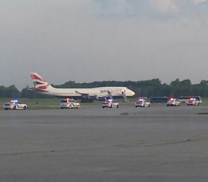 «Բրիտանական ավիաուղիներ»-ին պատկանող օդանավը հարկադիր վայրէջք է կատարել պայթուցիկի առկայության ահազանգի պատճառով