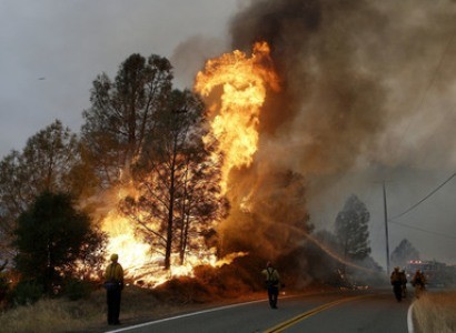 Из-за пожара в Калифорнии эвакуированы более 10 тысяч человек