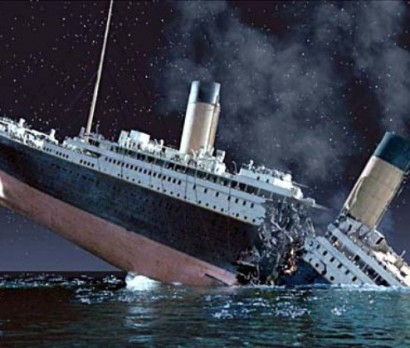Меню с «Титаника» может быть продано за $70 тысяч