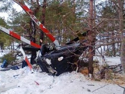 В ХМАО рухнул вертолет, четверо погибших