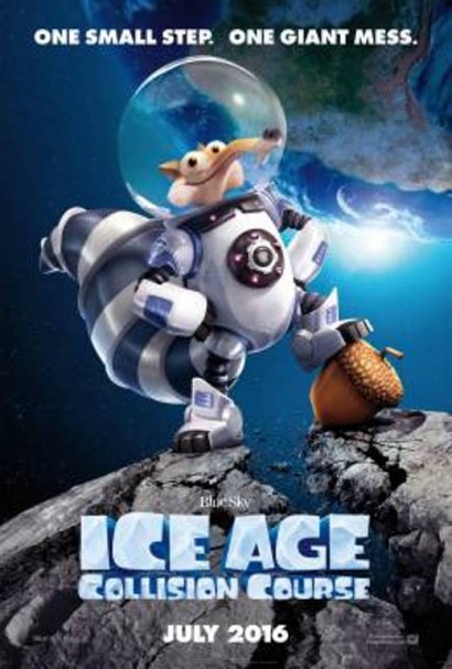 Дублированный трейлер мультфильма "Ледниковый период 5: Столкновение неизбежно"