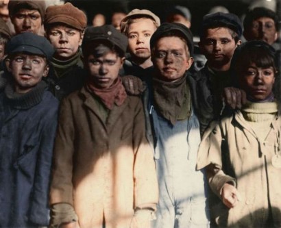 Կորսված մանկություն. սարսափելի պայմաններում աշխատող երեխաները` Լյուիս Հայնայի լուսանկարներում