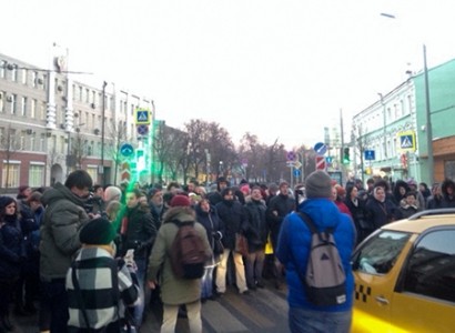 Митинг валютных заёмщиков в центре Москвы закончился задержаниями