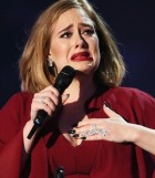 Stars get their BRITS out: Tearful Adele can barely contain herself (in more ways than one) after winning four awards while Rihanna twerks up a storm in one of the raunchiest ever BRIT shows