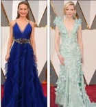 Jennifer Lawrence, Brie Larson, Cate Blanchett and Charlize Theron take the plunge in glamorous gowns on the Academy Awards red carpet