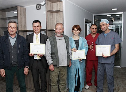 Совместная благотворительная акция клиники Дивидент (Армения) и компании Бредент медикал (Германия)