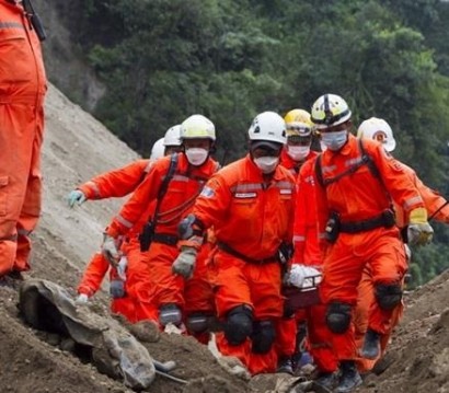 В Бирме 11 человек погибли при сходе оползня в нефритовой шахте