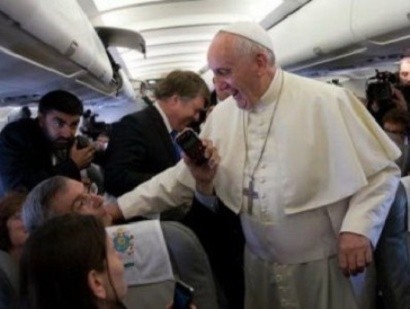 Հռոմի Պապի ինքնաթիռն ուղևորվում է Հայաստան