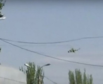 Ռազմական երկու ուղղաթիռներ՝ ՊՊԾ գնդի վերևում (տեսանյութ)