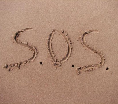 The signal «SOS» has no meaning and is not decrypted