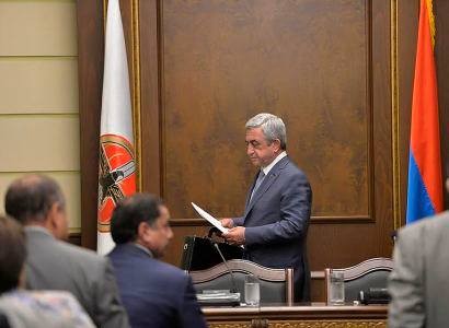 Речь Президента РА, Председателя РПА Сержа Саргсяна на заседании Совета РПА
