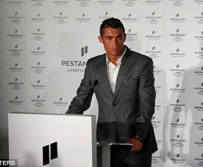 Cristiano Ronaldo officially opens new hotel in Portugal