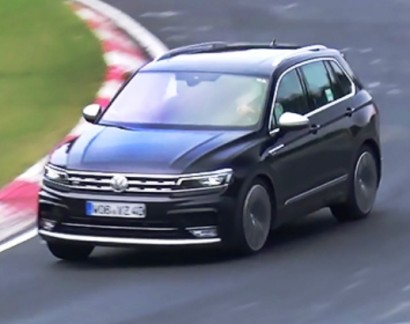 Спортивную версию Volkswagen Tiguan впервые показали на видео