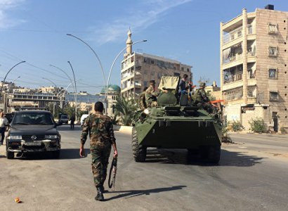 На юге Алеппо сирийская армия перешла в наступление