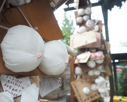 In Japan, there is a temple dedicated to the female breast, and that’s fine