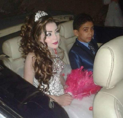 Pictures of two Egyptian children engaged to be married trigger outrage — once again