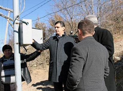 Energy-saving outdoor lighting system has been launched in borderland Bardzruni