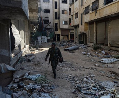 Сирийская армия уничтожила террористов на подступах к Харасте