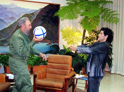 Марадона назвал Фиделя Кастро своим «вторым отцом»