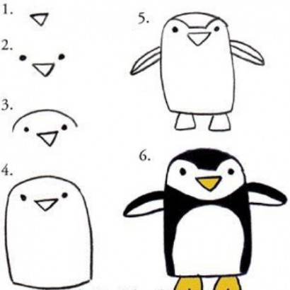 Как нарисовать 6 персонажей пошагово с инструкциями