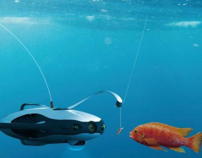 Drone Will Find, Record, And Bait Fish For You