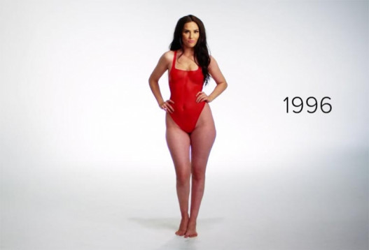 100 Years of Swimwear in Body Paint. Mode.com