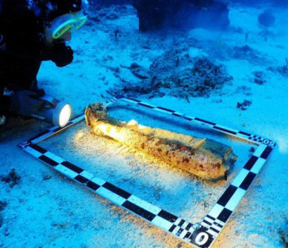 Ծովի հատակում աստվածուհու` 2700-ամյա արձանիկ է հայտնաբերվել
