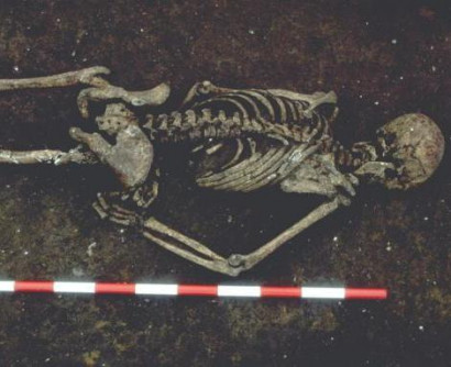 В Британии найден скелет с камнем вместо языка