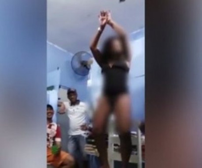 Stripper Dances For Prisoners In Brazil Jail Cell