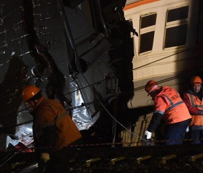 Մոսկվայում իրար է բախվել 2 գնացք. կան 10-յակ վիրավորներ