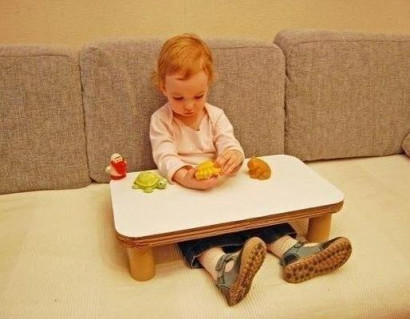 Простой столик для вашего ребенка своими руками