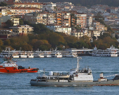 Разведывательный корабль ЧФ "Лиман" затонул близ побережья Турции