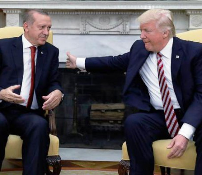 Первая встреча Трампа с Эрдоганом прошла на фоне конфликта из-за курдов