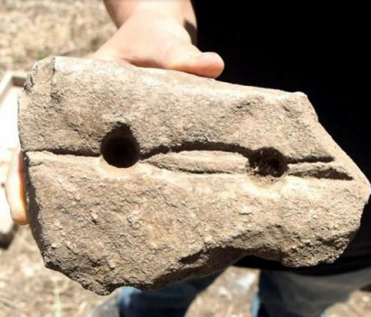 Ancient slab of stone used to ignite fires is discovered in Ramat Beit Shemesh, hailed as "extraordinary find."