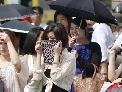 Ճապոնիայում սաստիկ շոգի պատճառով շուրջ 1000 մարդ է հոսպիտալացվել