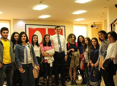 VivaCell-MTS hosted another group of students of “Aregnazan” School