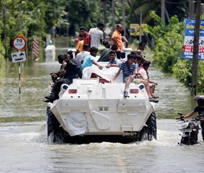 На Шри-Ланке число жертв наводнений выросло до 146