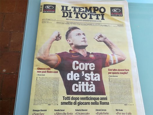 «Il Tempo di Totti» («Տոտիի ժամանակը»)