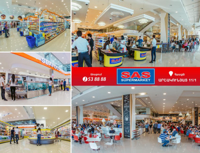 The innovative project of SAS GROUP Armenia: 1 location for 2 new concepts.