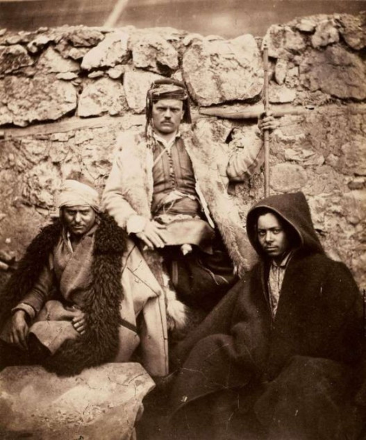 A group of Croat chiefs in 1855.